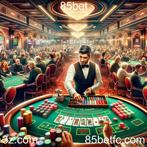 Experiência Imersiva no Cassino Vivo da 85bet